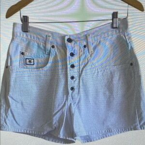 Women's White Athletic Shorts